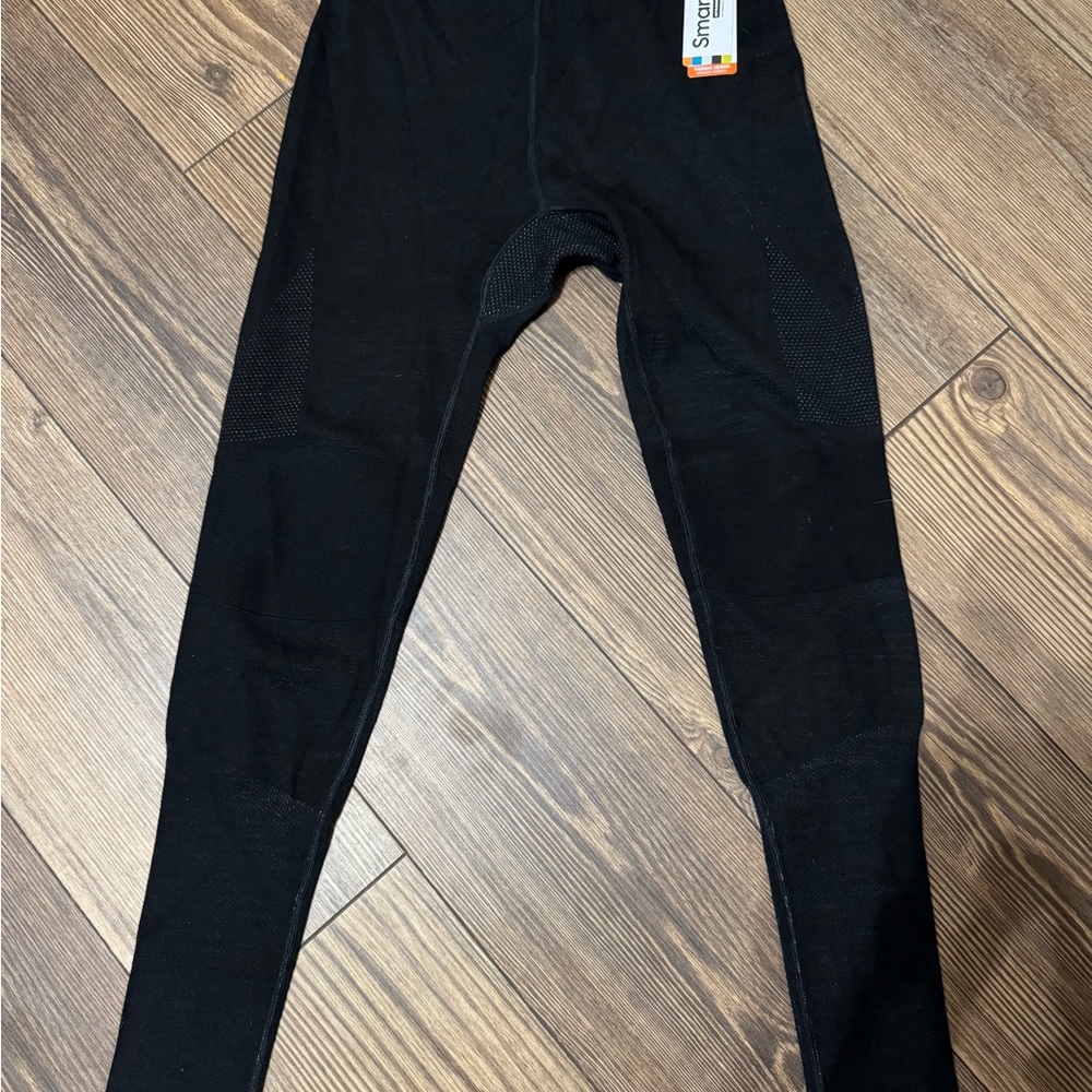 Smartwool Men's Black Legging Base Layer size Medium NWT